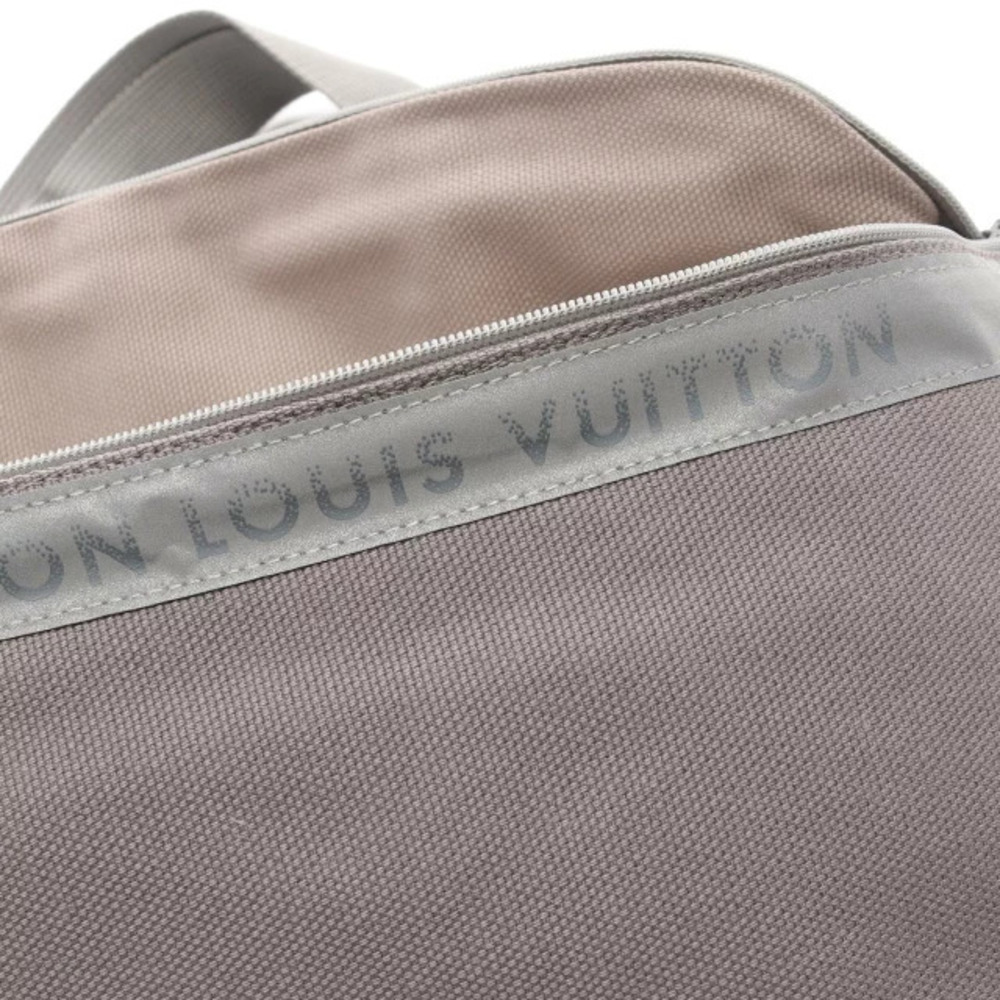Louis Vuitton Bag Waist Crossbody Gray Fondation Belt Bum Canvas Body - Picture 4 of 8
